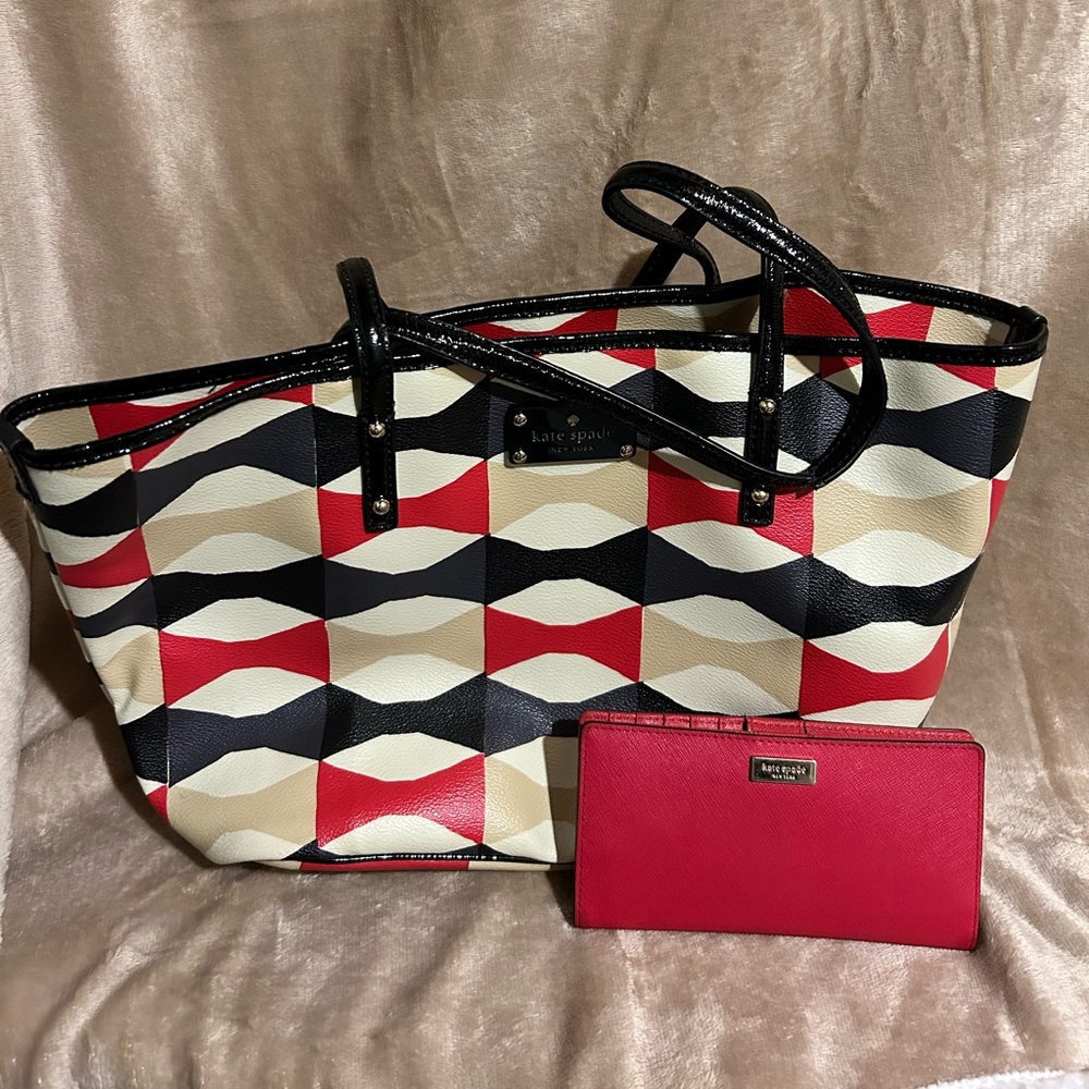 Kate Spade Tote and wallet